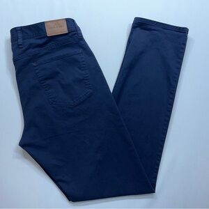 Alton Lane Pants Mens Size 34 Slim Five Pocket Chino Blue Stretch 33 in Inseam